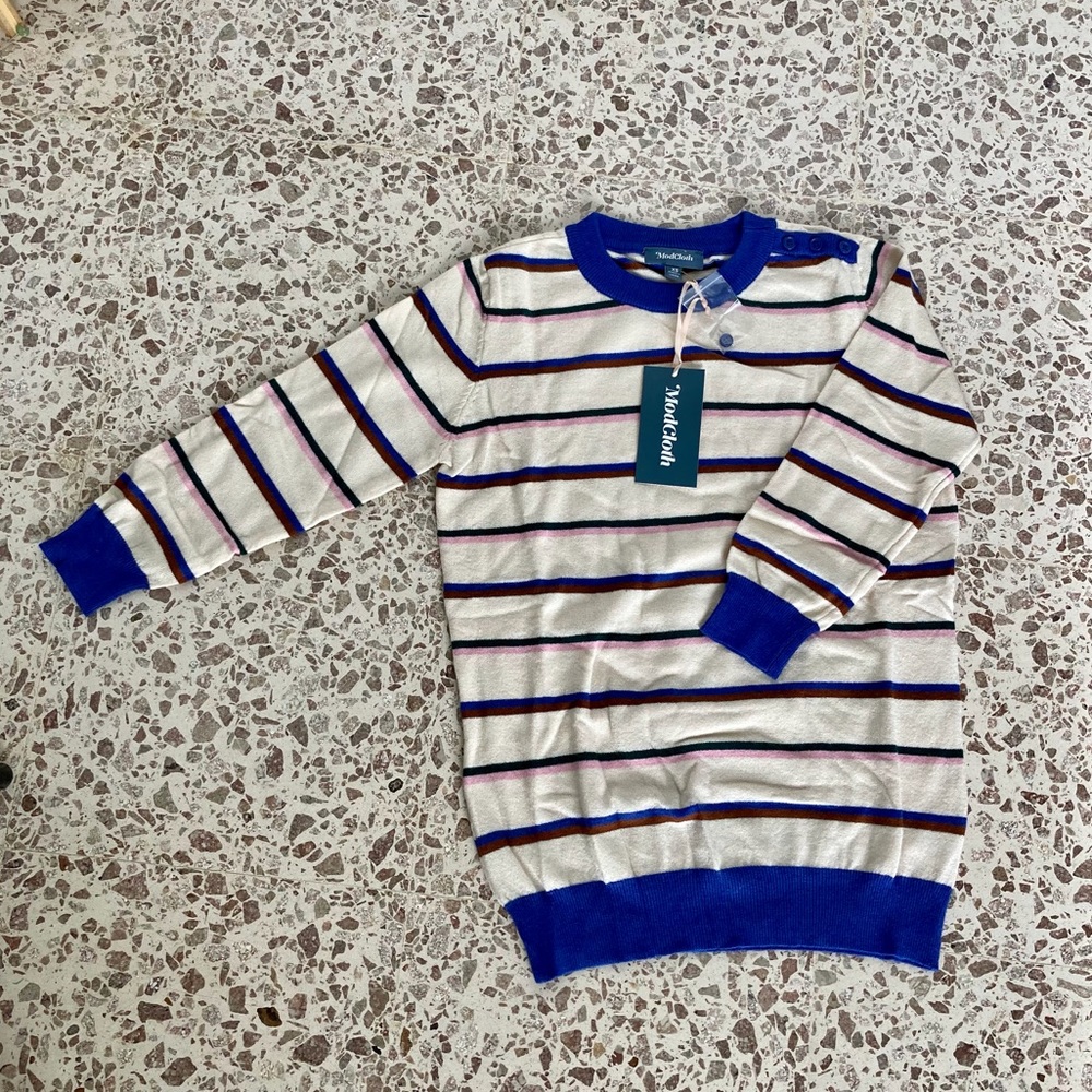 NWT ModCloth Striped Sweater